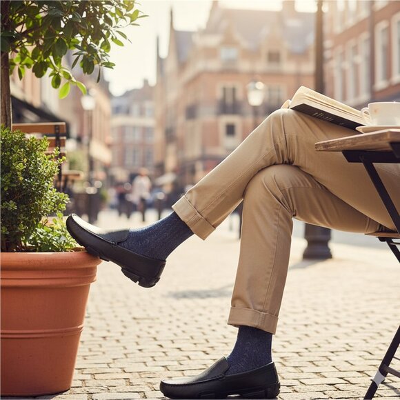 Men’s Kenneth Cole Reaction Loafers Size 10.5 – Black – Stylish & Comfortable - Picture 7 of 7